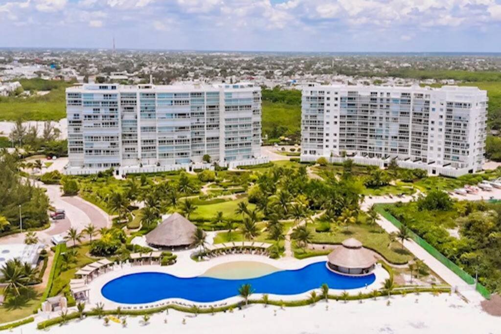 Reef Beachfront 3Bdr Apartment By Casa Paraiso แคนคูน ภายนอก รูปภาพ