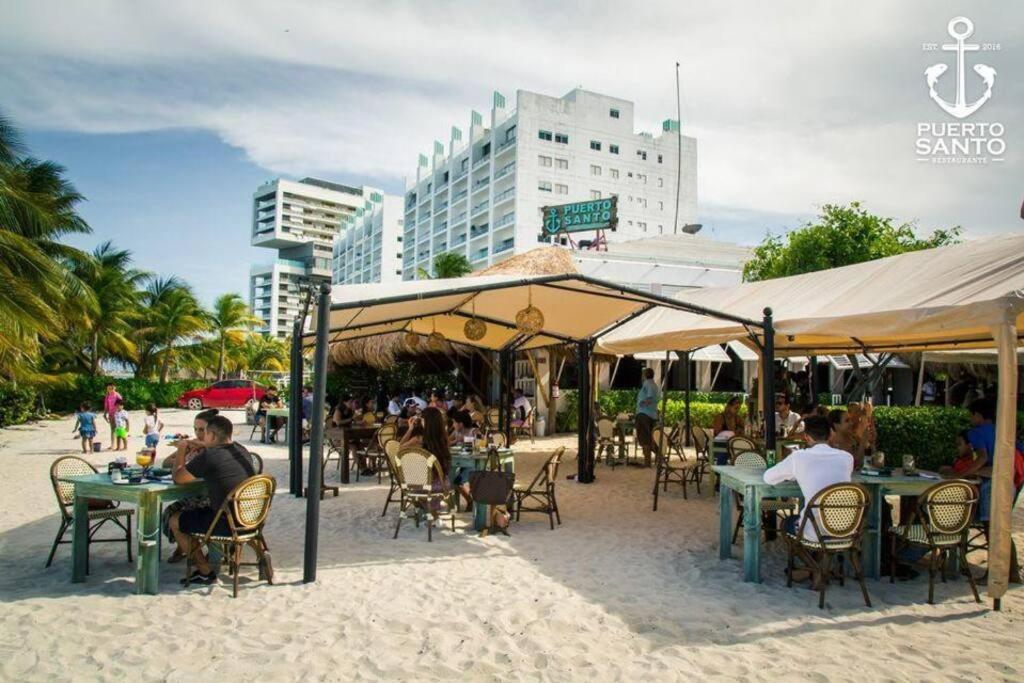Reef Beachfront 3Bdr Apartment By Casa Paraiso แคนคูน ภายนอก รูปภาพ