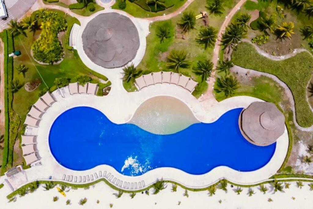 Reef Beachfront 3Bdr Apartment By Casa Paraiso แคนคูน ภายนอก รูปภาพ