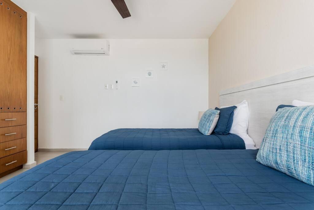 Reef Beachfront 3Bdr Apartment By Casa Paraiso แคนคูน ภายนอก รูปภาพ