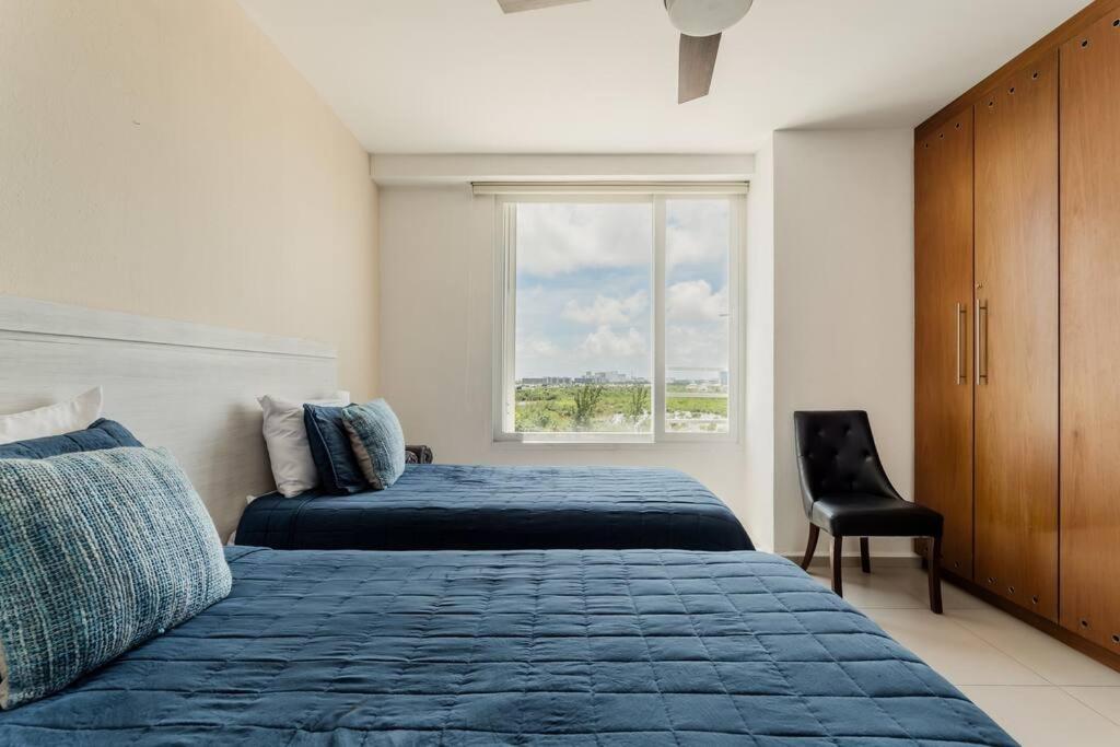 Reef Beachfront 3Bdr Apartment By Casa Paraiso แคนคูน ภายนอก รูปภาพ