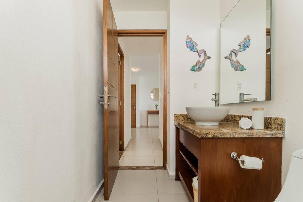 Reef Beachfront 3Bdr Apartment By Casa Paraiso แคนคูน ภายนอก รูปภาพ