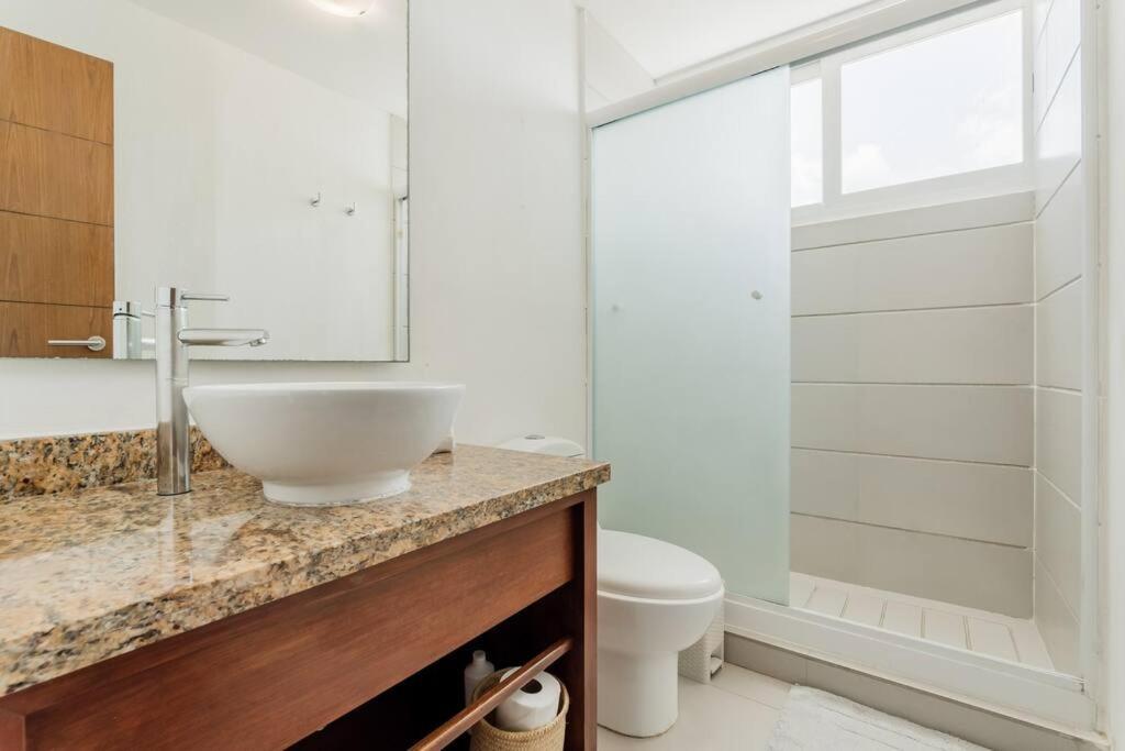 Reef Beachfront 3Bdr Apartment By Casa Paraiso แคนคูน ภายนอก รูปภาพ