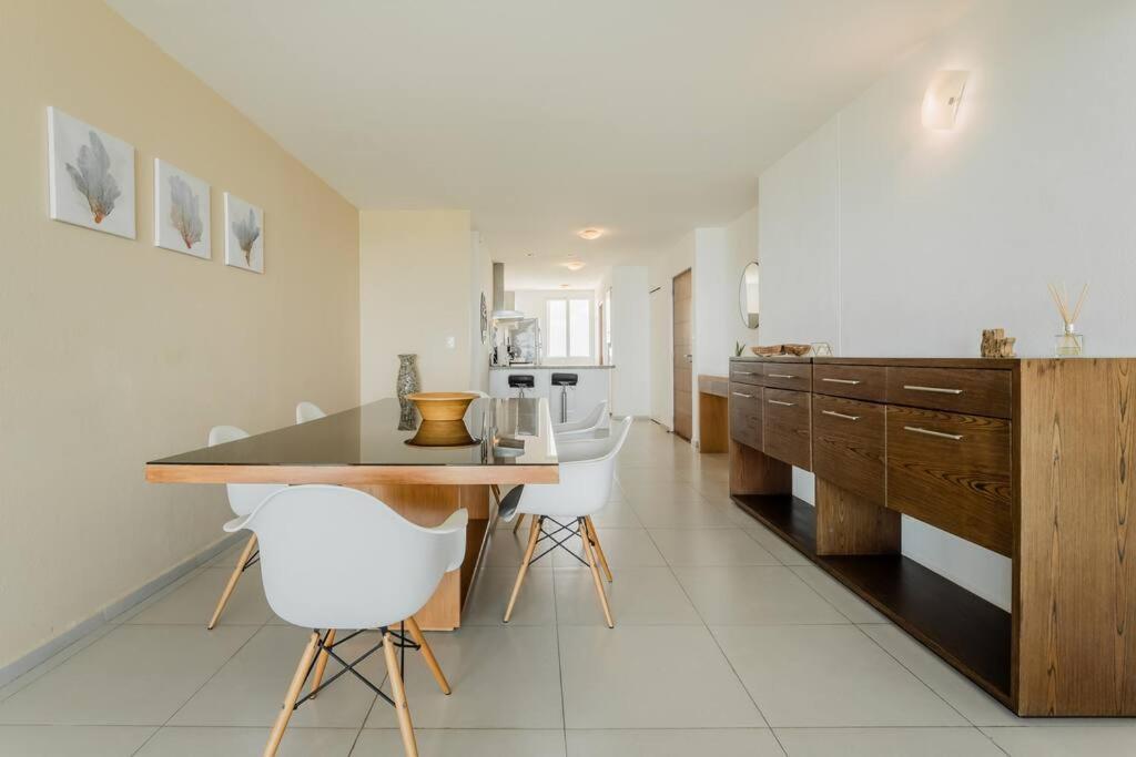 Reef Beachfront 3Bdr Apartment By Casa Paraiso แคนคูน ภายนอก รูปภาพ
