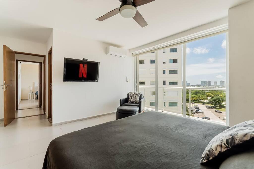 Reef Beachfront 3Bdr Apartment By Casa Paraiso แคนคูน ภายนอก รูปภาพ