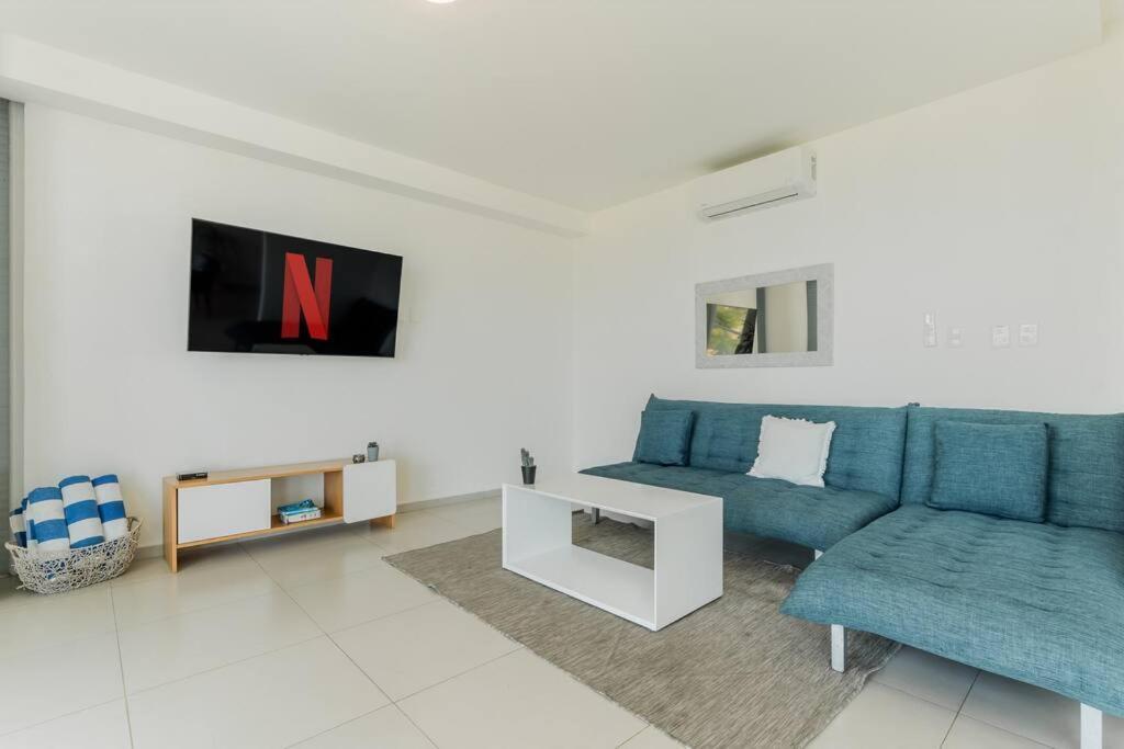 Reef Beachfront 3Bdr Apartment By Casa Paraiso แคนคูน ภายนอก รูปภาพ